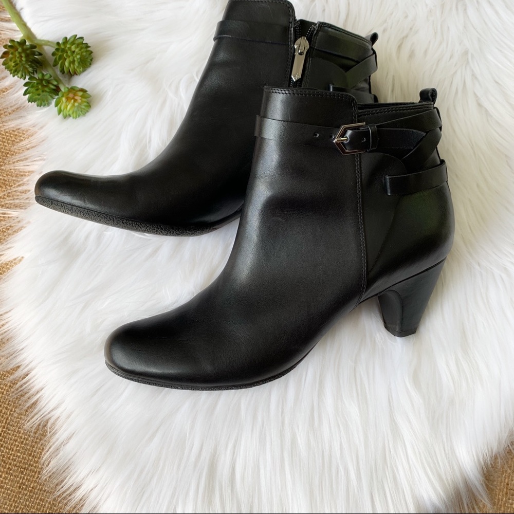 Sam Edelman Black Maddox Ankle Boots